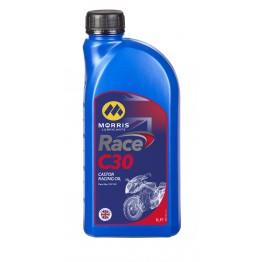 Morris Engine Oil - Castor Based C30 Racing Oil (1 Litre)