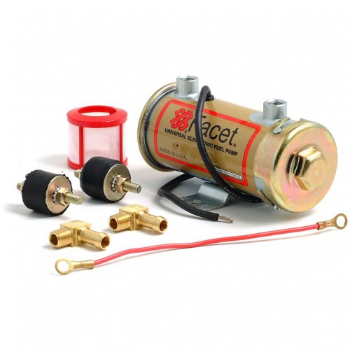 Facet Solid State Competition Fuel Pump - Red Top image #1