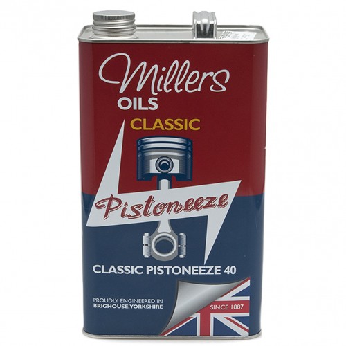 Millers Engine Oil - Classic Pistoneeze 40 - 5 litres image #1