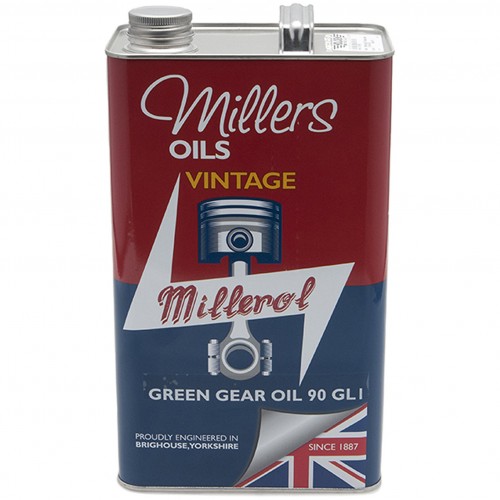 Millers Gear Oil Vintage Green 90 GL1 - 5 litres image #1