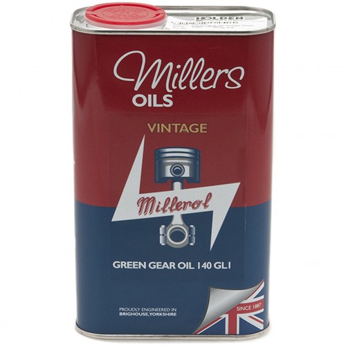 Millers Gear Oil Vintage Green 140 GL1 - 1 litre image #1