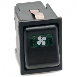 Heater Fan 2-Speed Rocker Switch Off-on-on