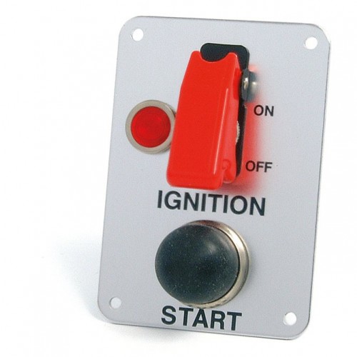 Panel mounted Ignition Switch & Starter Button image #1