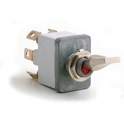 On-off-on (Professional) Sealed Toggle Switch - 6 Terminals image #1