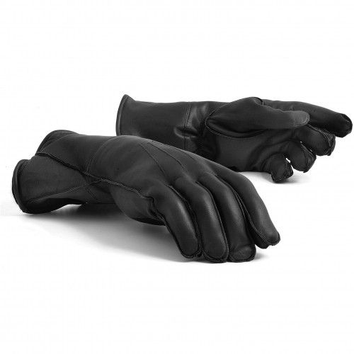 Leather Gauntlets, Xtra Large (Black) image #1