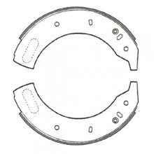 Land Rover 109 Front Brake Shoes 11