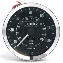 Smiths Classic 100mm Speedometer 0-140mph - Mechanical