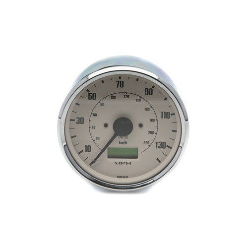 Smiths Classic 100mm Speedometer - 0-140mph - Electronic - Magnolia image #1