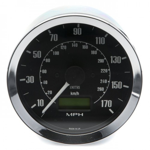 Smiths Classic 100mm Speedometer - 0-170mph - Electronic image #1