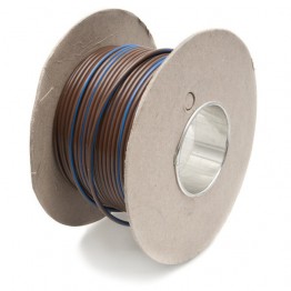 Wire 17 amps: 28/0.30mm Brown/Blue (per metre)