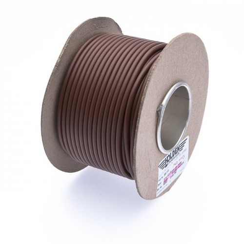 Wire 25 amps: 44/0.30mm Brown (per metre) image #1