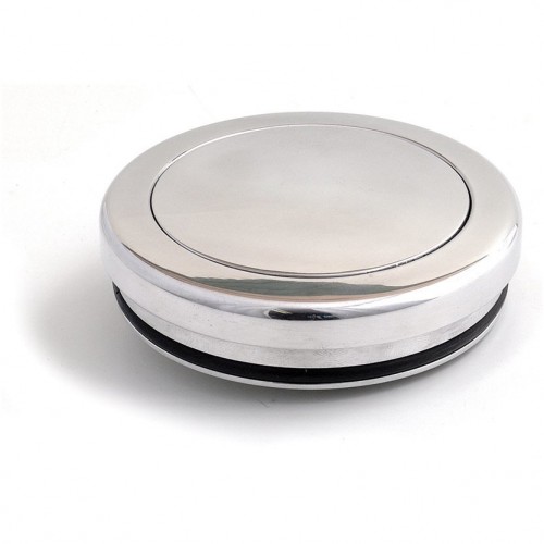 Polished Billet Aluminium Horn Push image #1