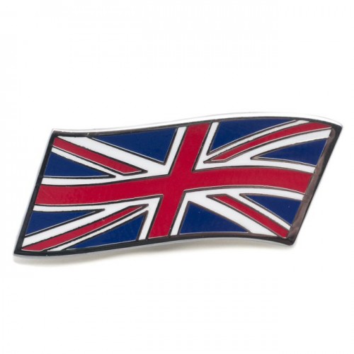 Union Jack Enamelled Adhesive Badge image #1