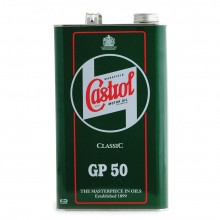 Ölkännchen CASTROL CLASSIC Ø 66 mm grün 200ml H=130 mm Metall, mit Pumpe,  starrem und flexiblem Schlauch (130mm)