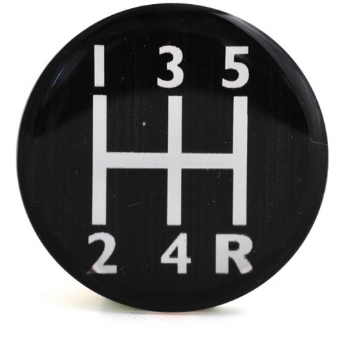 Decal for Gear Knobs 5 Speed image #1