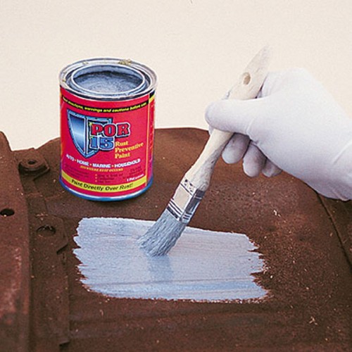 POR-15 Black Rust Preventive Paint - Paint Over Rust