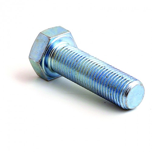 Setscrew - Hex head, 3/8"unf x 1 1/4", Bzp Finish. image #1