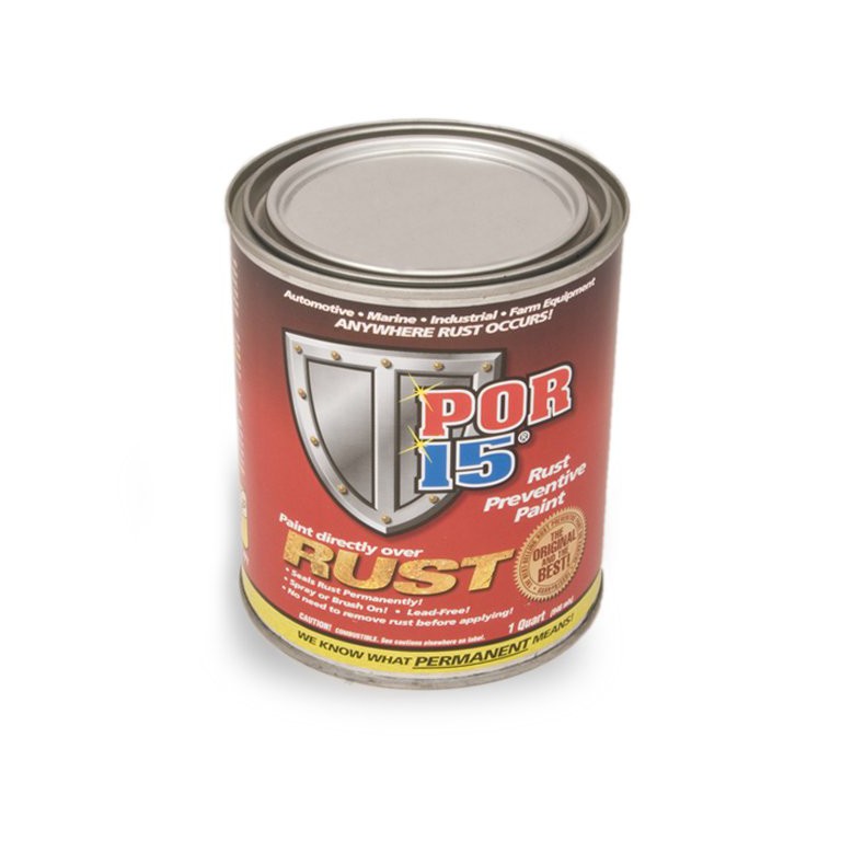 POR-15 45004 Rust Preventive Paint Gloss Black Quart