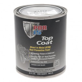 POR-15 Top Coat - Chassis Black - 0.946 litre