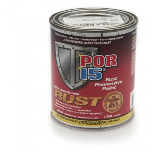 POR-15 Top Coat - Gloss Black - 0.473 litre