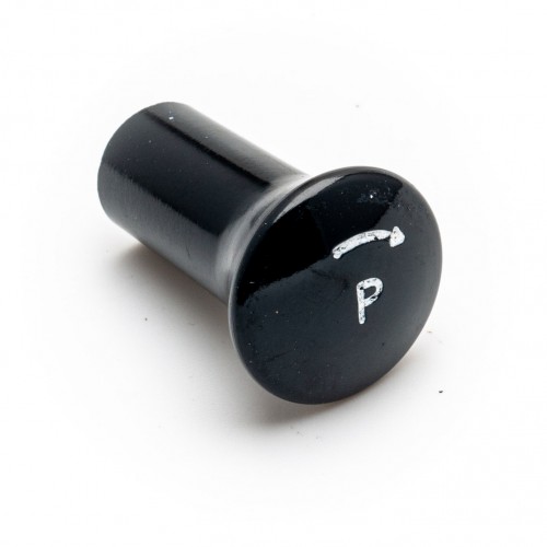 P With Arrow Knob Black for Rheostat