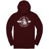 Lucas Lion Pullover Hoodie - Burgundy image #6