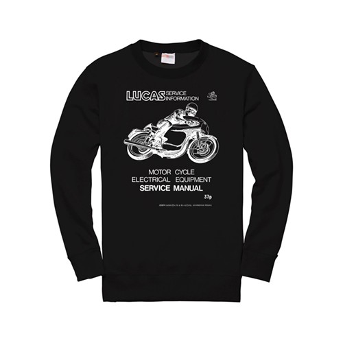 Lucas Motorcycle Service Manual Sweatshirt image #6