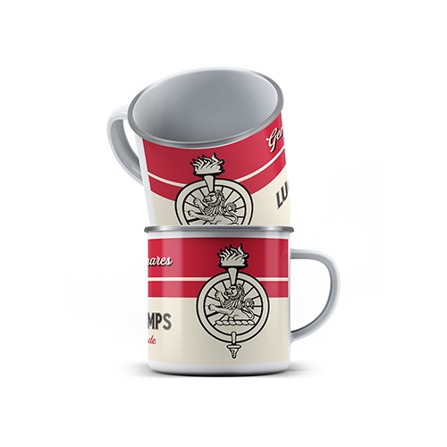 Lucas Flambeau Enamel Mug (Single Mug) image #1