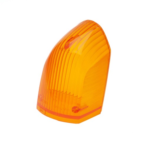 Lucas L783 rear lamp indicator lens, SAE, Amber image #1