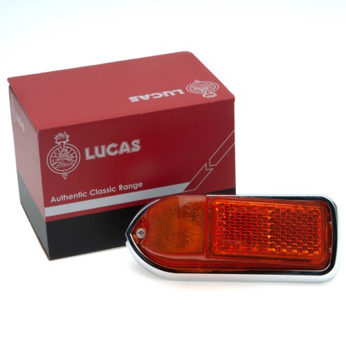 Lucas L824 Right hand front side marker lamp, deep lens