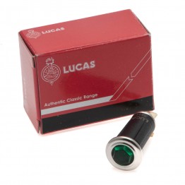 Lucas Green Dash Warning Lamp SPB390