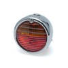 'Pork Pie' Rear Lamp/Flasher - Chrome