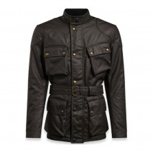 Belstaff Trialmaster Pro Waxed Jacket - Mahogany