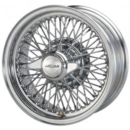 Centre Laced Chrome Wire Wheel