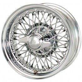 Chrome Wire Wheel, 5.5